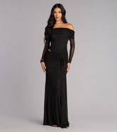 Madeline Mesh Mermaid Formal Dress
