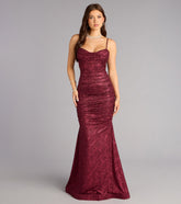 Adelyn Glitter Knit Mermaid Dress