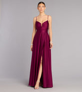 Chantel Low Back A-Line Formal Dress