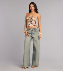 Desert Daydream Mesh Tube Top