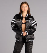 Ultra Game NFL Las Vegas Raiders Bomber Jacket