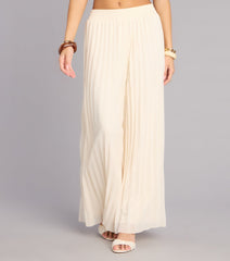 Floating Moment Pleated Palazzo Pants