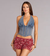Sweet And Spicy Ruffle Shorts