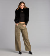 Wild Streak Snake Print Denim Jeans