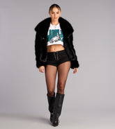 Laced-Up And Bold Low-Rise Shorts