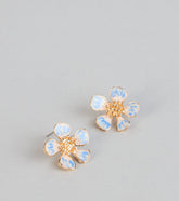 Garden Bloom Flower Earrings