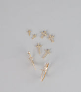 Rhinestone Faith Mini Earring Pack