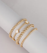 Charm Vibes Four Pack Bracelets