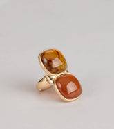 Caught Your Eye Statement Stone Stretch Ring