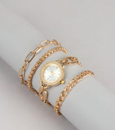 Right On Time Watch Bracelet Set