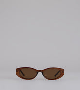 Effortlessly That Pair Oval Sunglasses