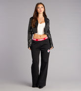 Ultra Game NFL Kansas City Chiefs Wide-Leg Sweatpants