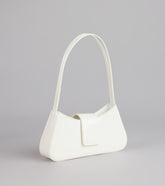Sleek Shine Patent Shoulder Bag