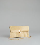 Vacation Mode Straw Clutch