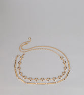 Double The Drama Two-Pack Chain Belt Set