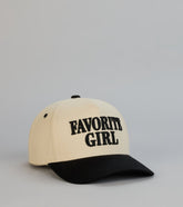 Favorite Girl Two-Tone Baseball Cap