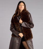 Wild Side Faux Fur Shawl