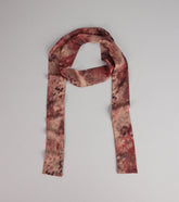 Painted Whisper Abstract Skinny Scarf