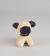 Starry Snuggles Pug Keychain