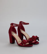 Sweet Stunner Bow Heels