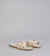 Casually Polished Criss Cross Sandals