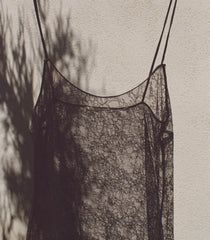 AMEDINE SLIP -- BLACK