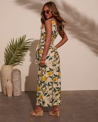 Sweet Days Waist Tie Jumpsuit