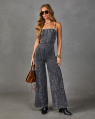 Trendsetter Denim Jumpsuit