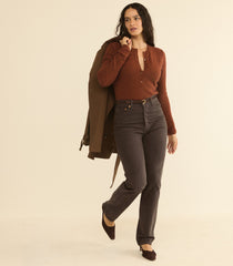 HEATH CASHMERE HENLEY -- EMBER
