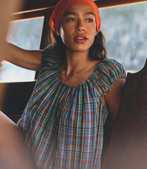 JESSA TOP -- ALDERBROOK PLAID
