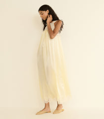 LUCIANE DRESS -- VANILLA
