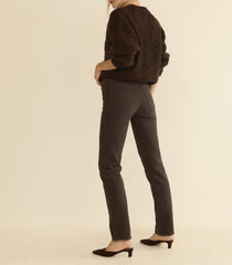 ONDINE JEAN -- EQUESTRIAN BROWN WASH