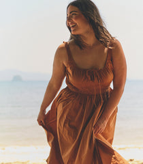 QUILLA DRESS -- COCONUT