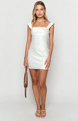 Island White Mini Dress