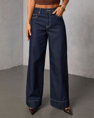 Weekend Plans High Rise Wide Leg Jeans