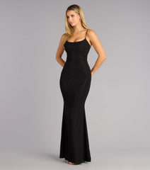 Aubree Glitter Mermaid Formal Dress