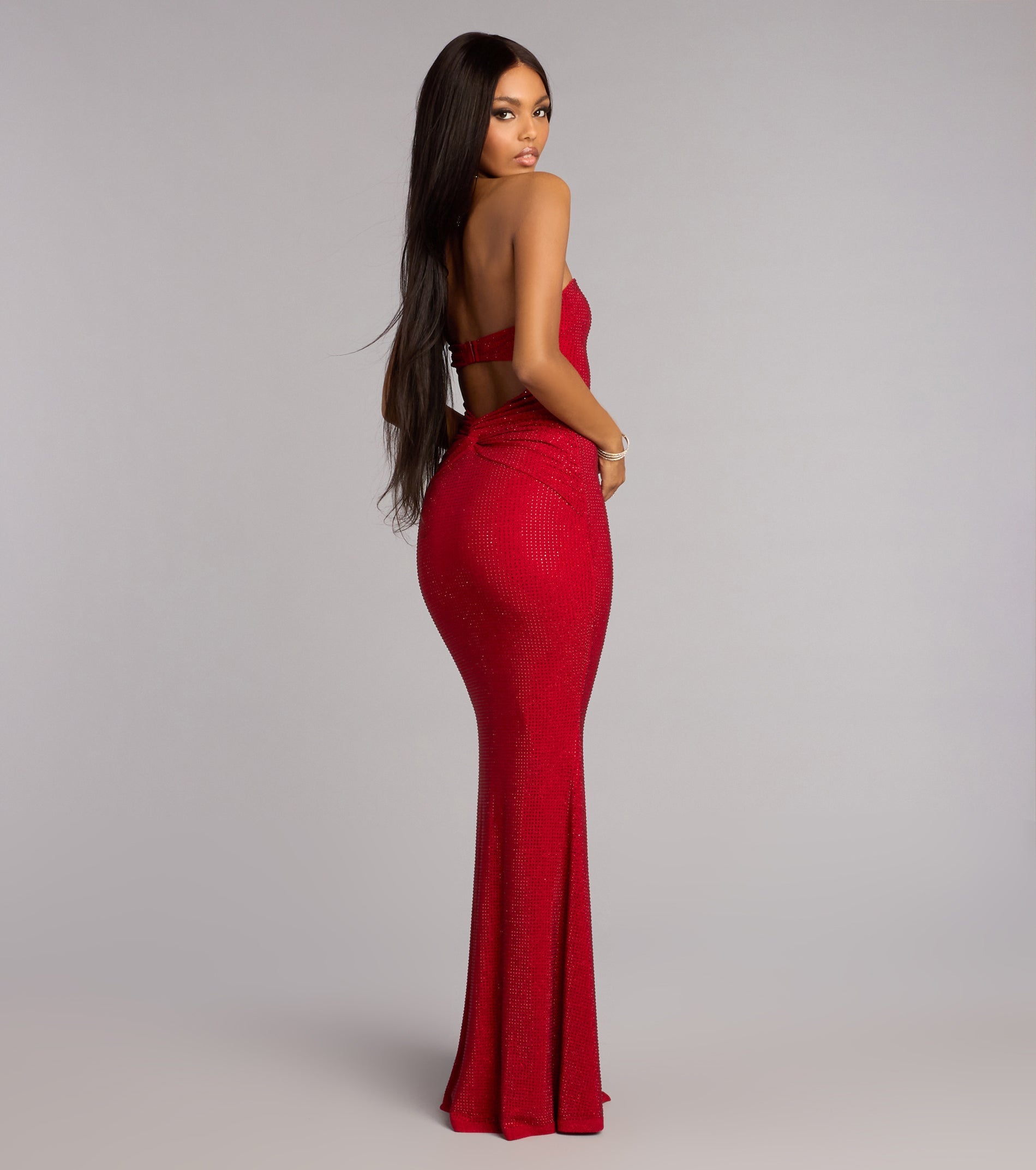 Janine Glitter Mermaid Formal Dress