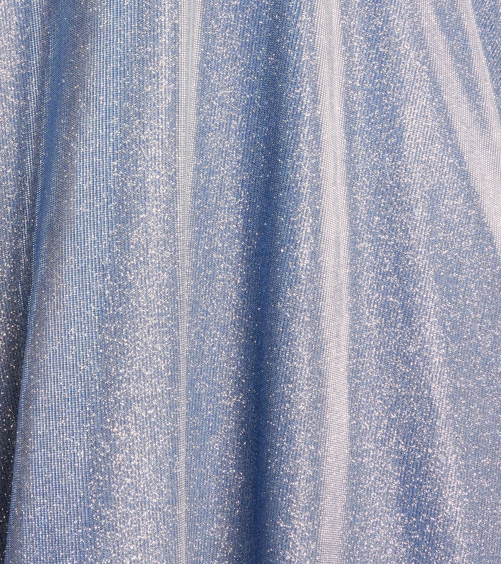Skyler Floral Applique Glitter A-Line Gown