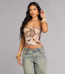 Desert Daydream Mesh Tube Top