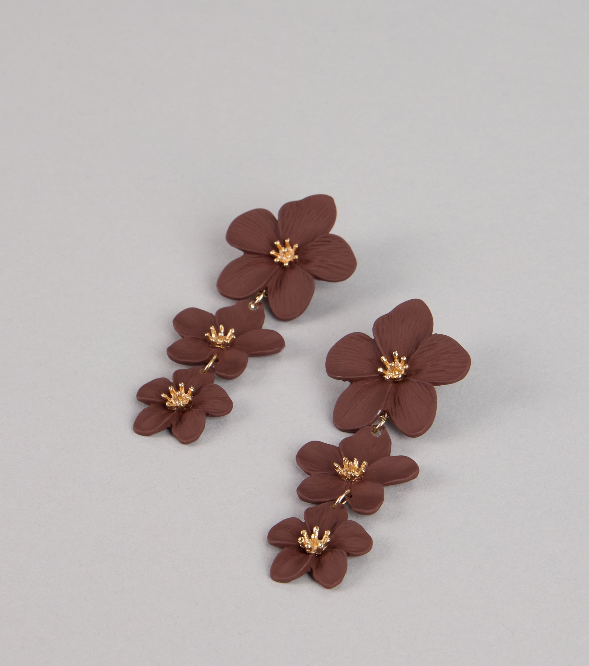 Bloom Boldly Flower Drop Earrings