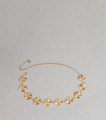 Golden Intent Textured Disc Chain Belt