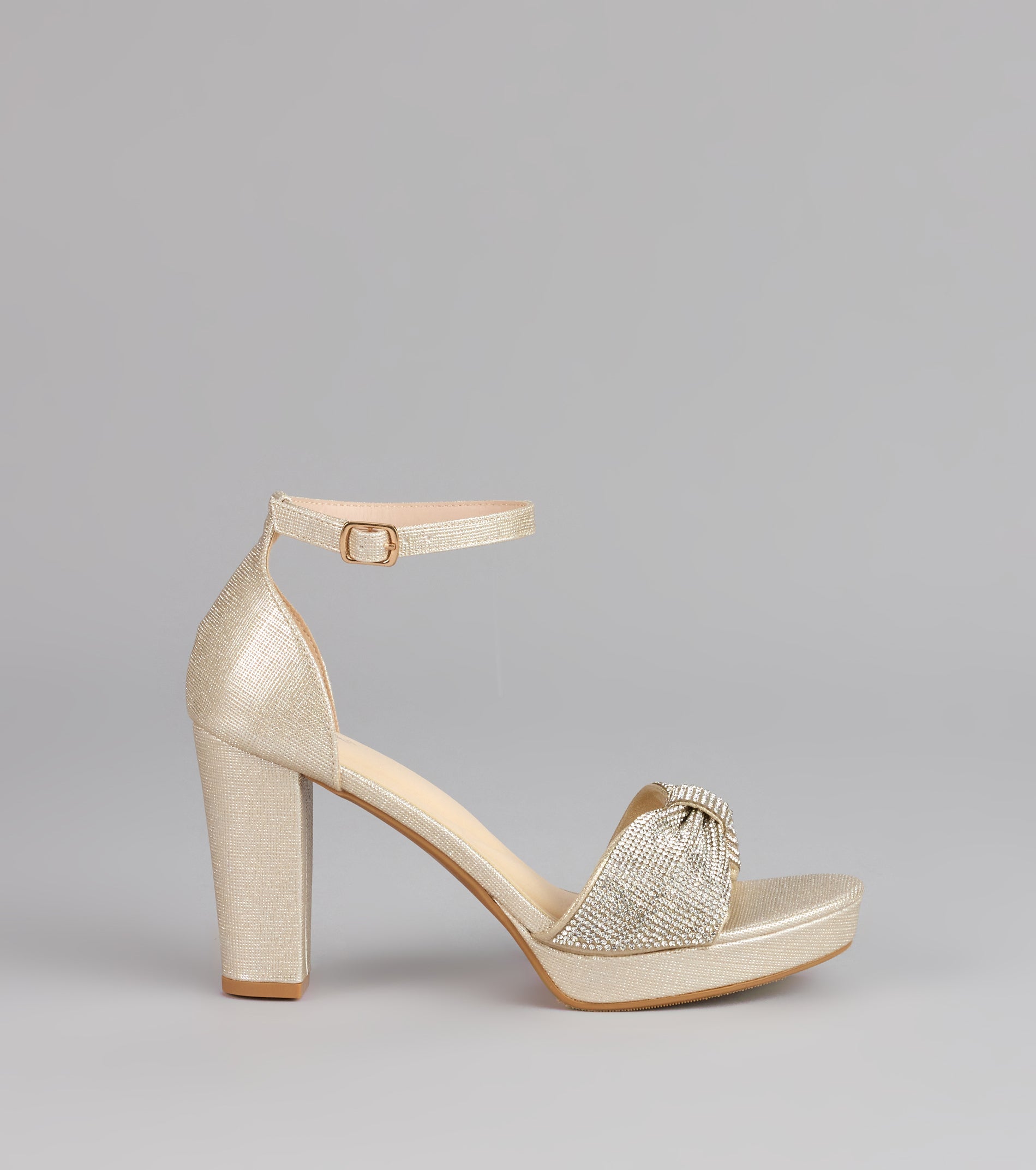 Starlight Charm Glitter Platform Heels