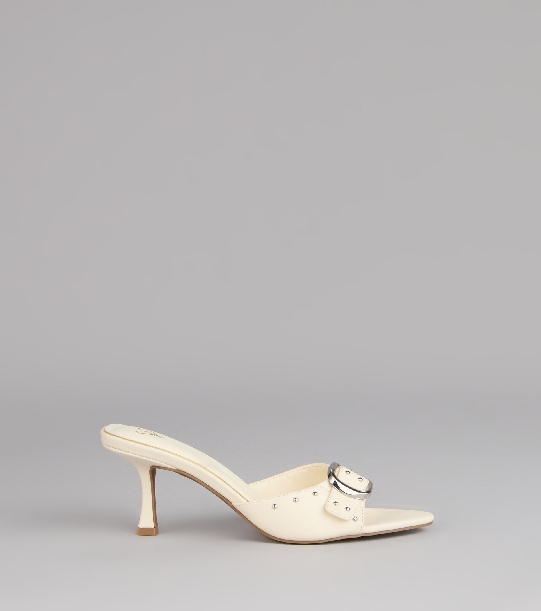 Dress It Up Buckle Stiletto Heels
