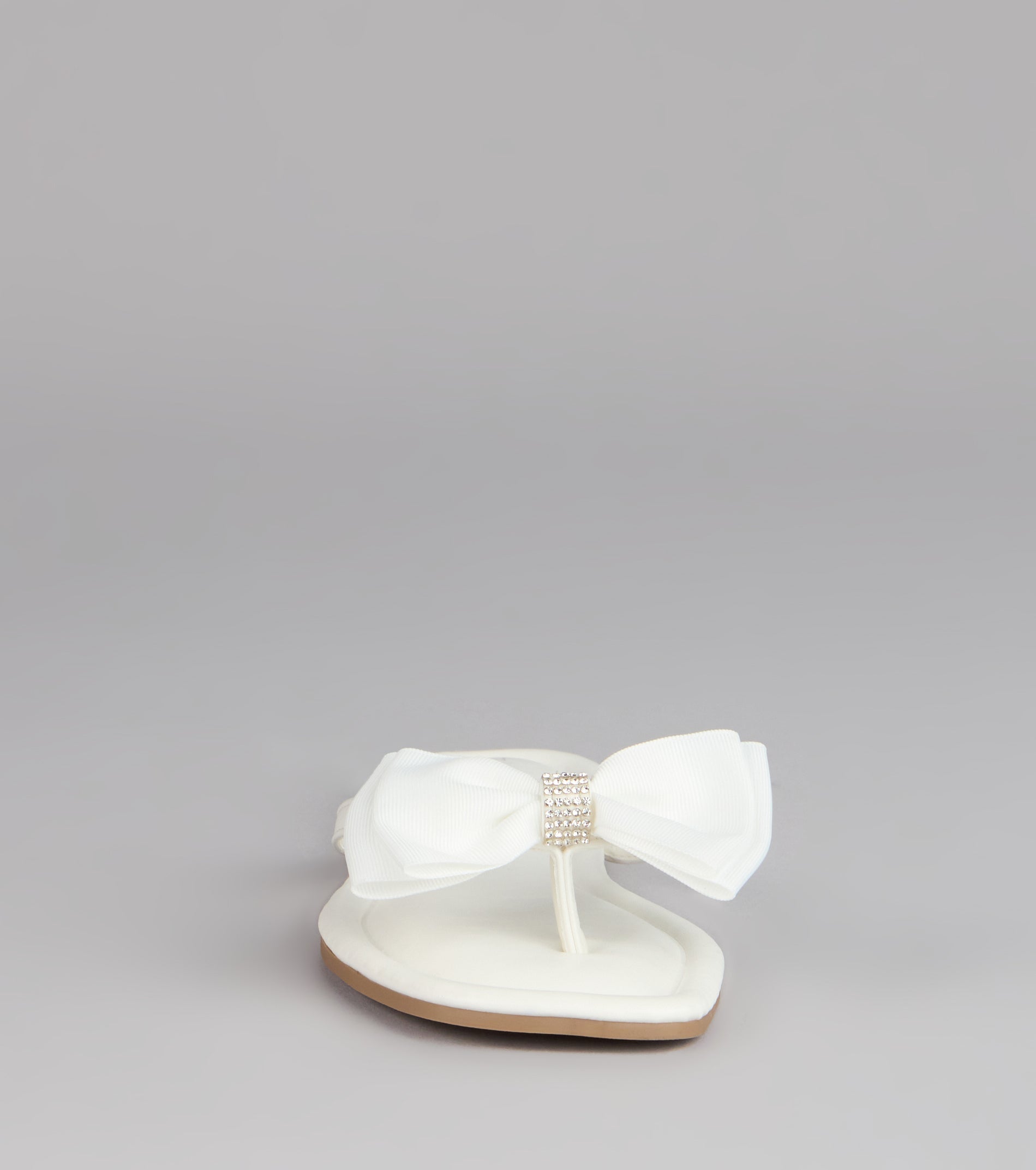 Sweet Steps Bow Thong Sandals