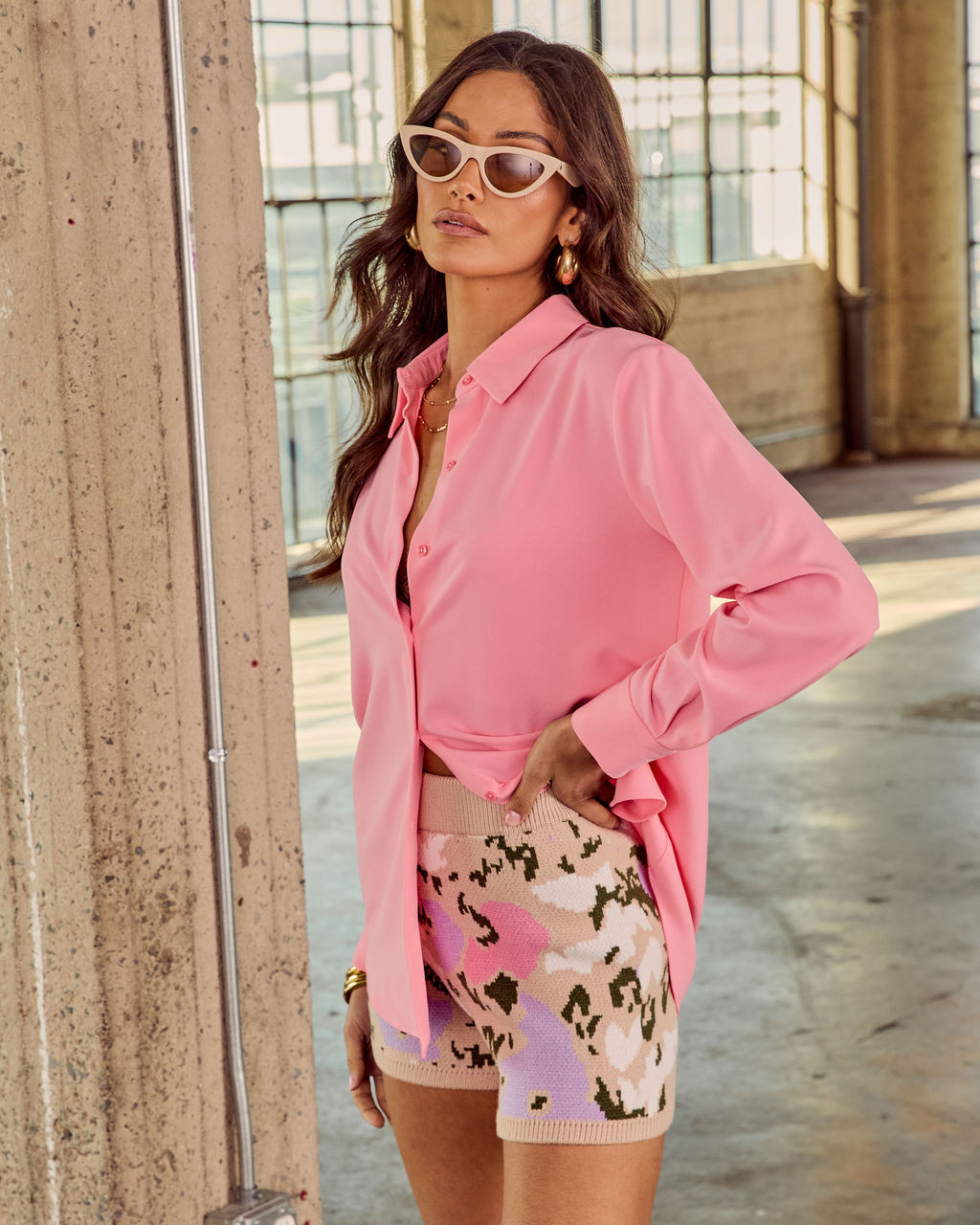 Emilie Button Down Top