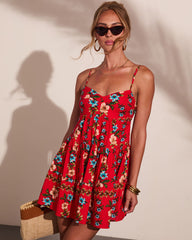 Wildflower Way Fit and Flare Mini Dress