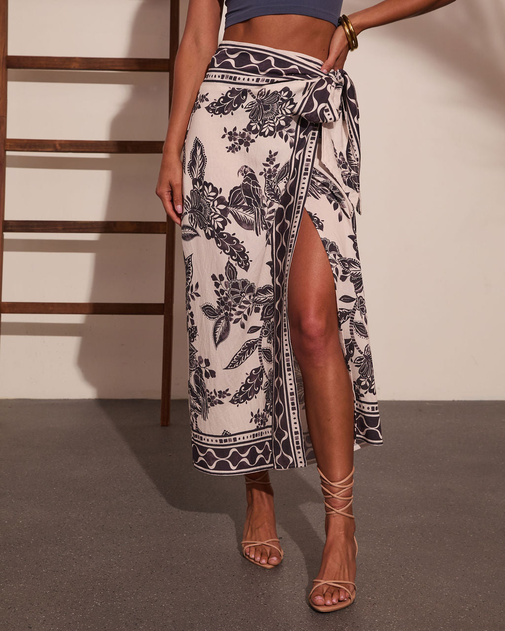 Darla Wrap Midi Skirt