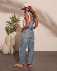 Tavy Barrel Denim Overalls