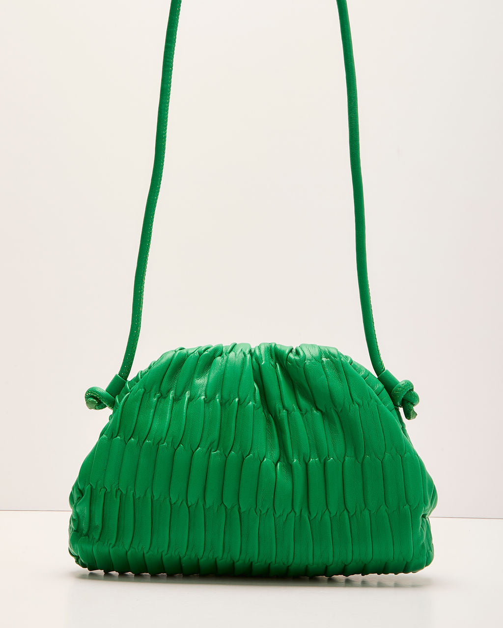 Cinzia Textured Pouch Crossbody Bag