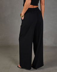 Leva Pocketed Wide Leg Pants